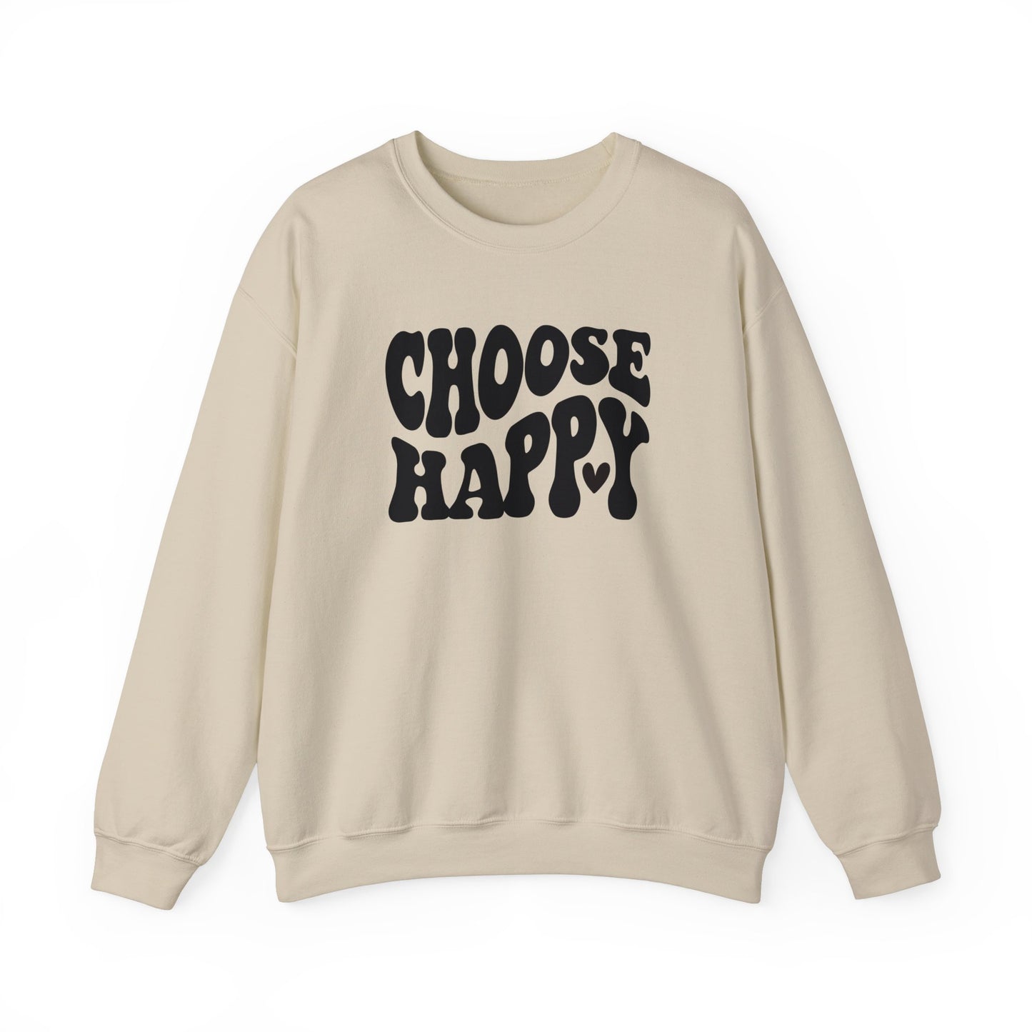 Choose Happy Crewneck Sweatshirt