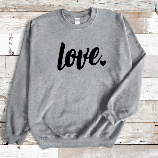 Love Crewneck Sweatshirt